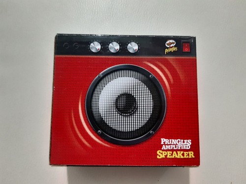 Pringles amplified speaker - pringles,
