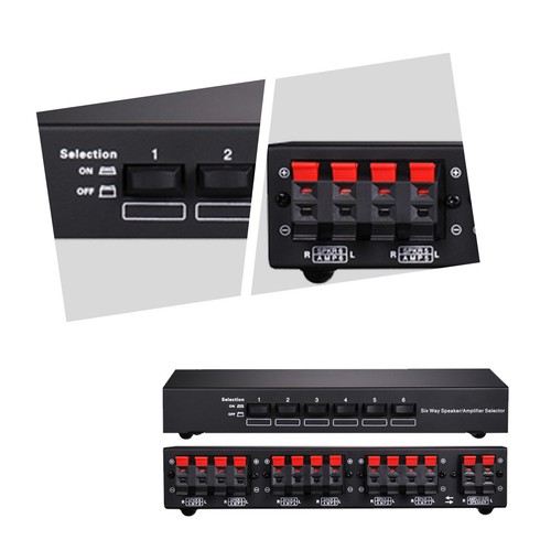 Selettore altoparlante stereo - selettore,